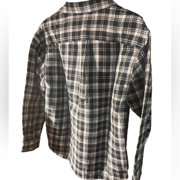 Senma Men’s Casual Check Flannel Button Up Shirt - Picture 6 of 9